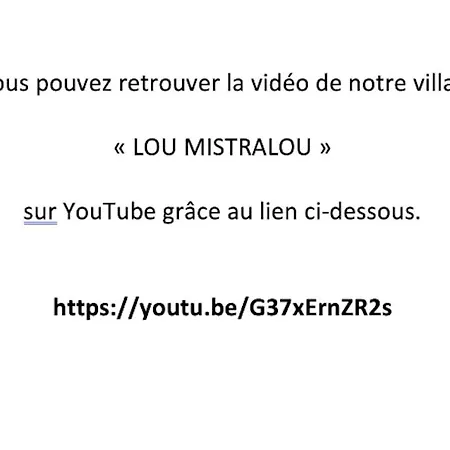 4 Etoiles , Lou Mistralou , A 400 Metres, Ete Du Dimanche Au Dimanche Villa *